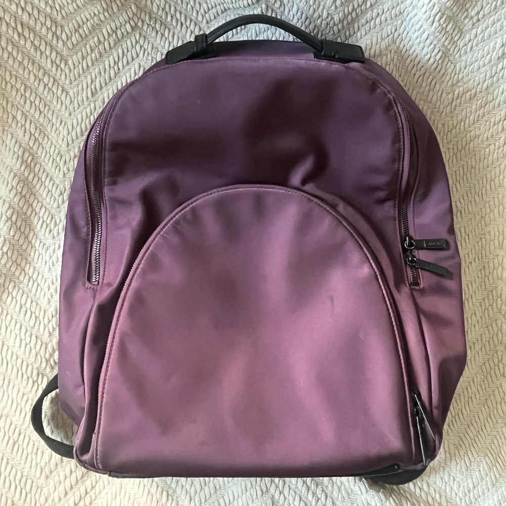 AWAY x Code with Klossy Travel Backpack in Pixel Purple (Limited Edition)